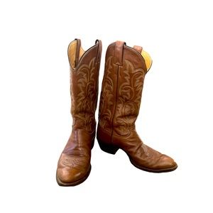 Justin Western Cowboy Boots size 9.5 D